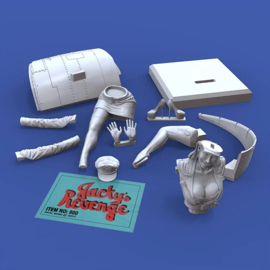 Pin Up Pilot (75mm) - Royal Model RM900