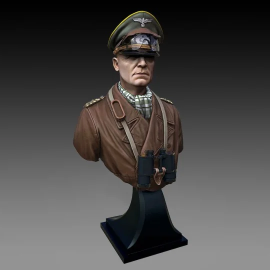 Erwin Rommel bust, 1/16 - Royal Model RM903