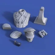 Erwin Rommel bust, 1/16 - Royal Model RM903