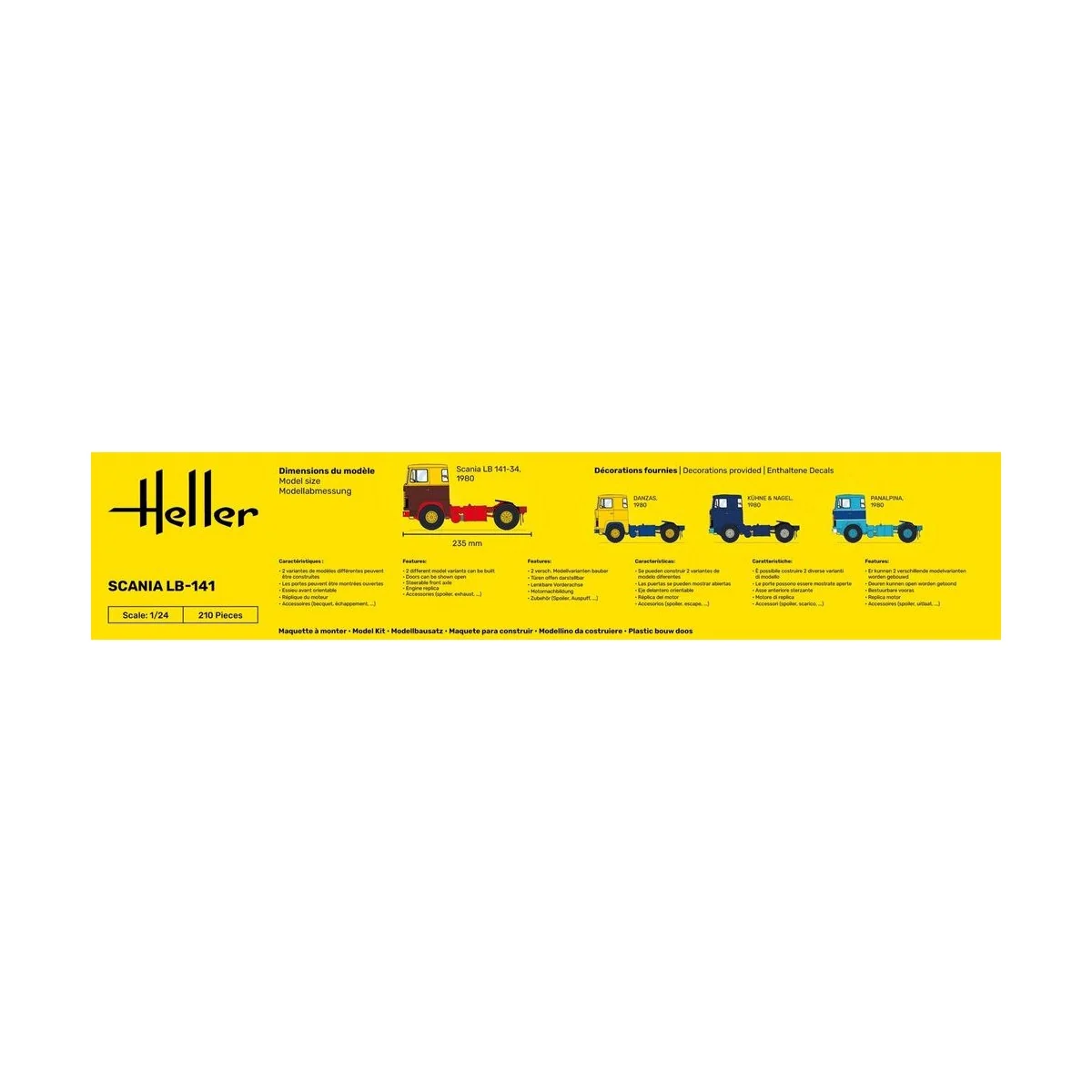 STARTER KIT Truck LB-141 - Heller 56773