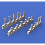 Assorted German soldiers shoes & boots-WWII, 1/35 - Royal Model RM911