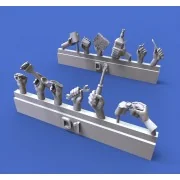 Assorted hands set No.4, 1/35 - Royal Model RM914