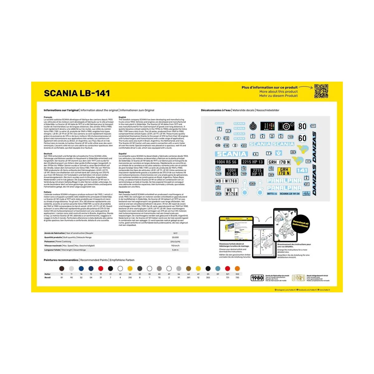 STARTER KIT Truck LB-141 - Heller 56773