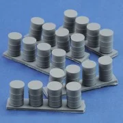 Modern oil drums, 1/72 - Royal Model RM923