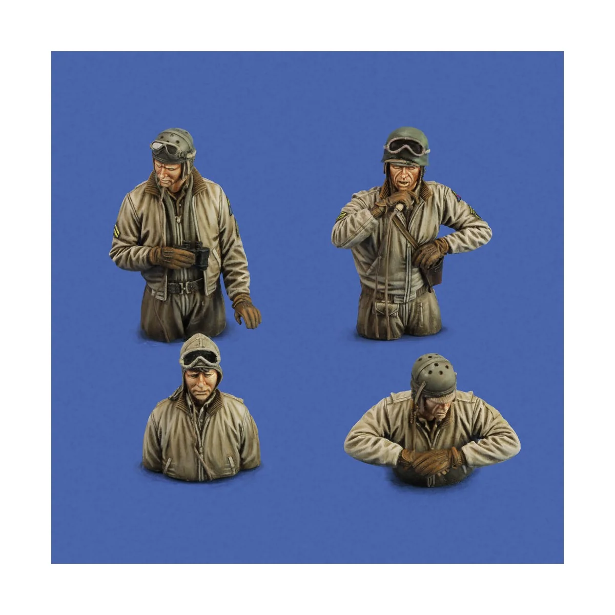 U.S. tank crew WWII, 1/35 - Royal Model RM932