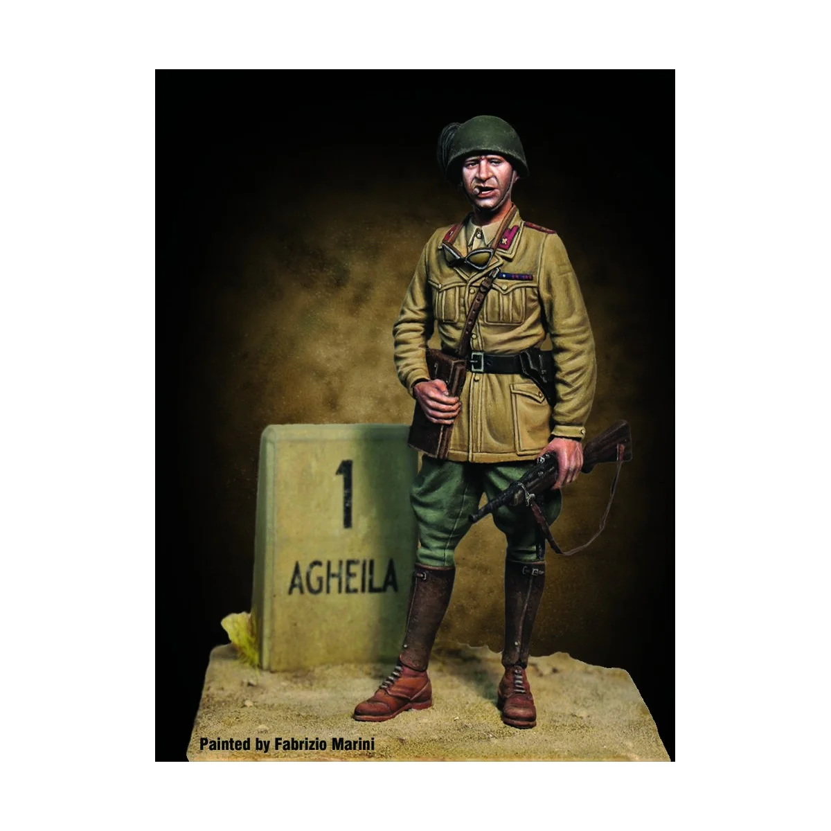 Ufficiale Bersaglieri (75mm) - Royal Model RM940