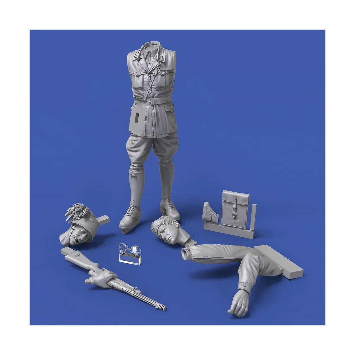 Ufficiale Bersaglieri (75mm) - Royal Model RM940