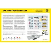 STARTER KIT Car Transporter Trailer - Heller 56774