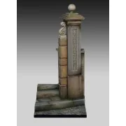 Base with column 'cm4x4', 1/32 - Royal Model RM947