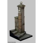 Base with column 'cm4x4', 1/32 - Royal Model RM947