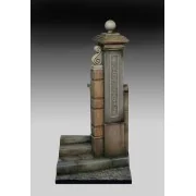 Base with column (75 mm) - Royal Model RM957