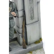 German soldier eating - WWII (75 mm) - Royal Model RM958