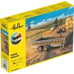 STARTER KIT Goods Trailer, 1/24 - Heller 56778