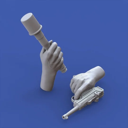 Assorted german hands set -WWII, 1/16 - Royal Model RM966