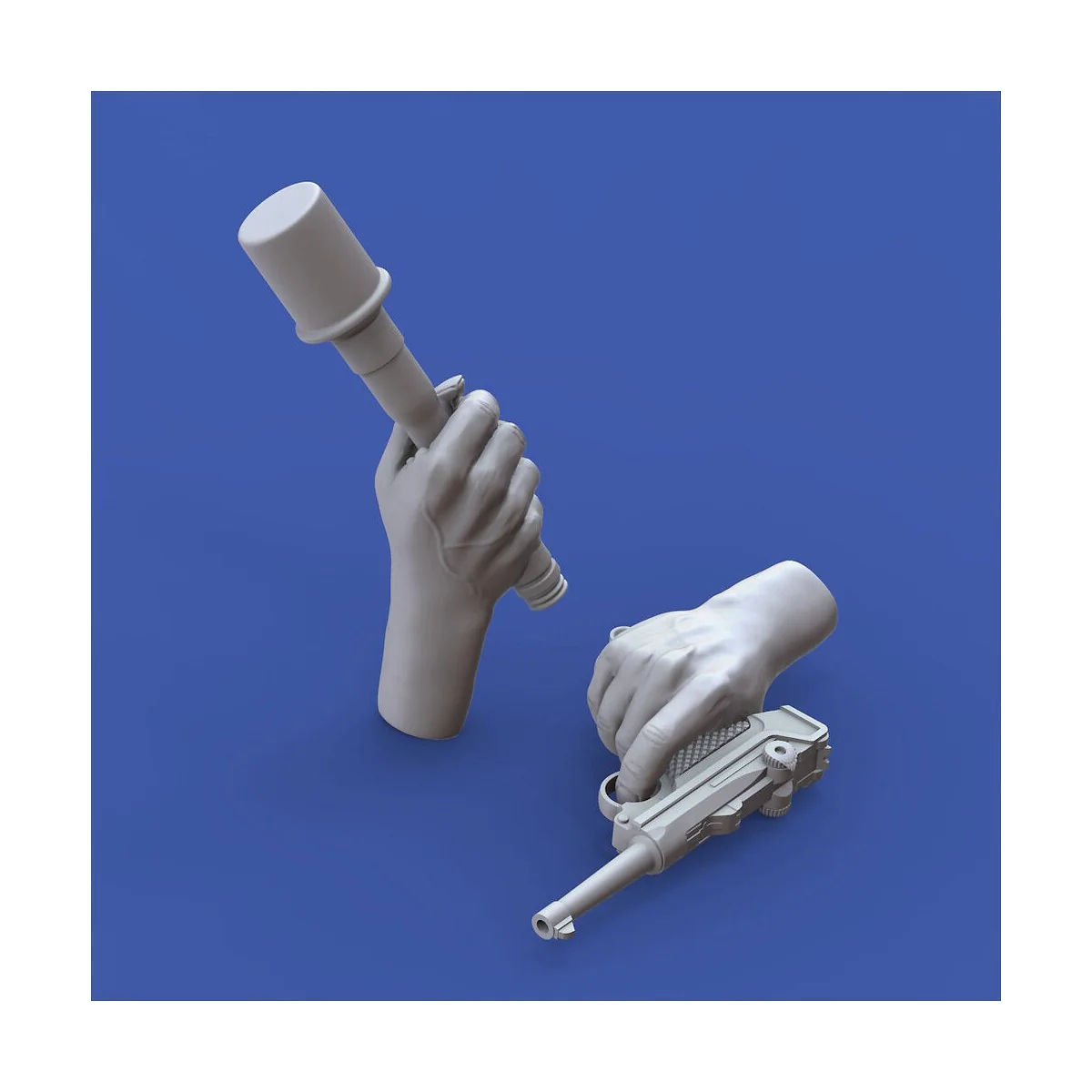 Assorted german hands set -WWII, 1/16 - Royal Model RM966