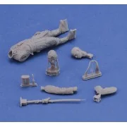 Japanese pilot - WWII (1/32 scale), 1/32 - Royal Model RM978