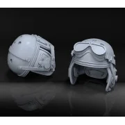 U.S. tanker helmets WWII - 2 pcs., 1/16 - Royal Model RM987