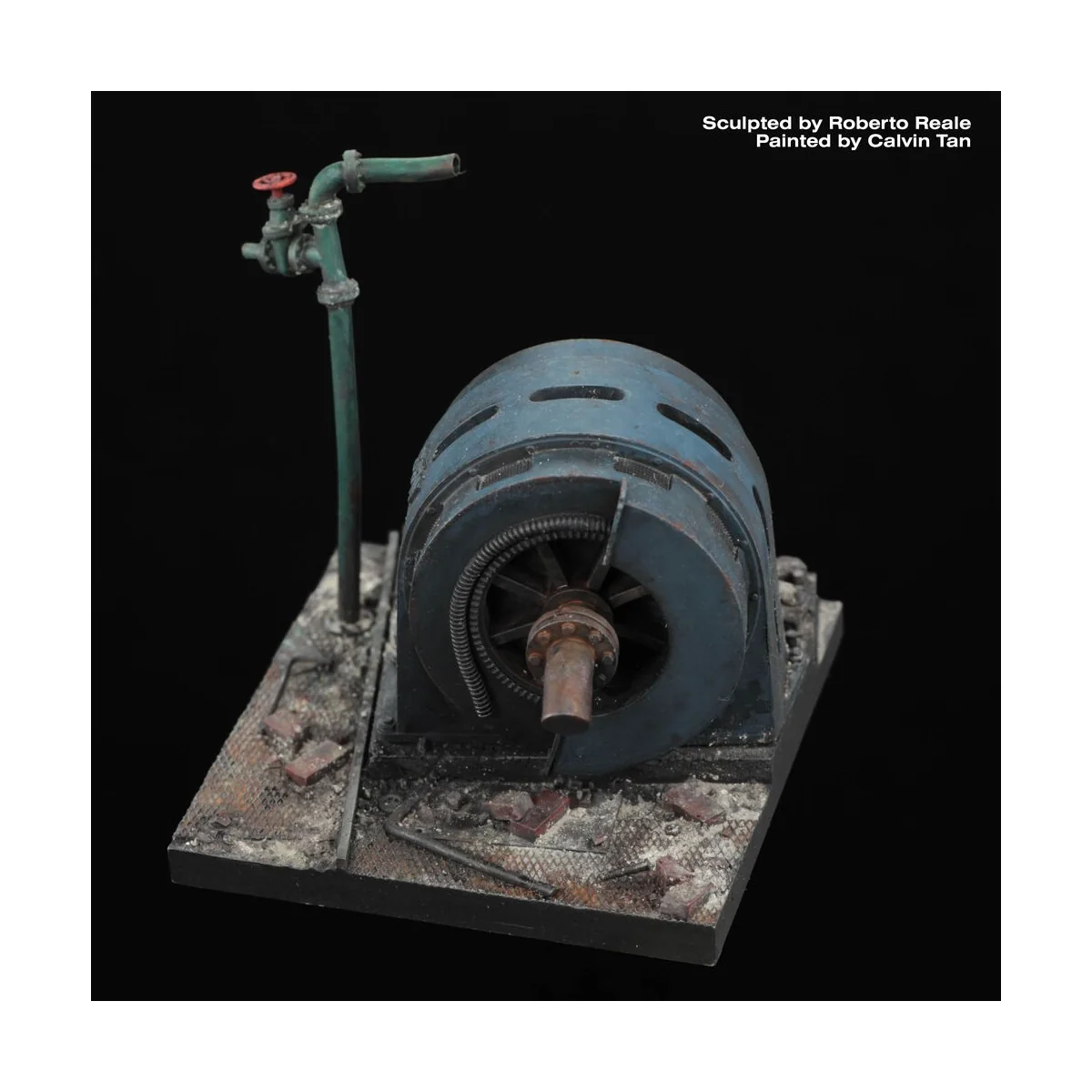 Stalingrad base 'cm5, 5x5, 5', 1/35 - Royal Model RM990
