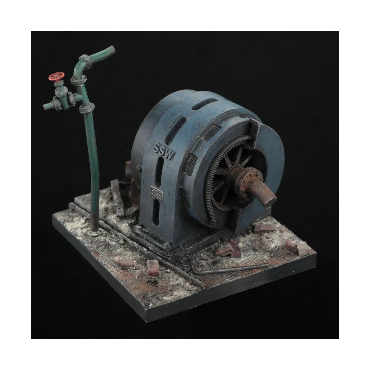 Stalingrad base 'cm5, 5x5, 5', 1/35 - Royal Model RM990