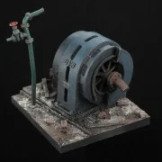 Stalingrad base 'cm5, 5x5, 5', 1/35 - Royal Model RM990