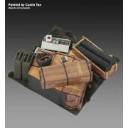 Base with 105 mm Ammo with Cases cm4x4 - Royal Model RM992