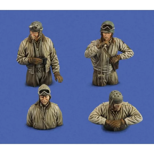 U.S. tank crew WWII - Royal Model RM993