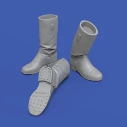 German infantry boots-various positions-WWII (no.4) - Royal Model R...