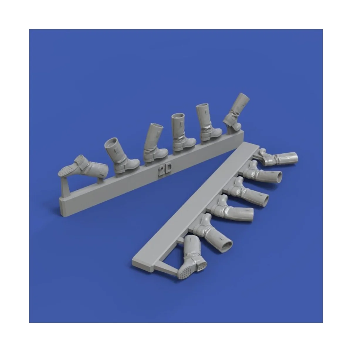 German infantry boots-various positions-WWII (no.4), 1/35 - Royal M...