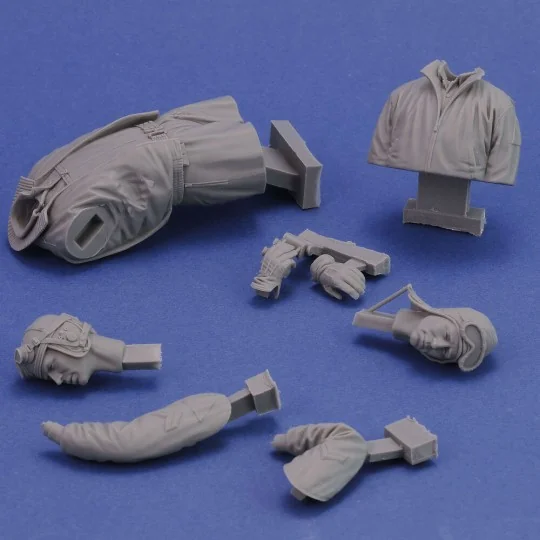 U.S. tank crew WWII - no. 1, 1/16 - Royal Model RM1002