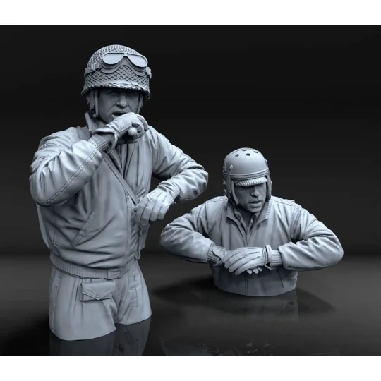 U.S. tank crew WWII - no. 2 - Royal Model RM1003