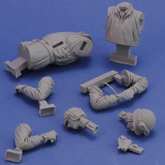 U.S. tank crew WWII - no. 2, 1/16 - Royal Model RM1003