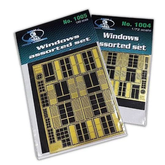 Windows assorted set, 1/72 - Royal Model RM1004