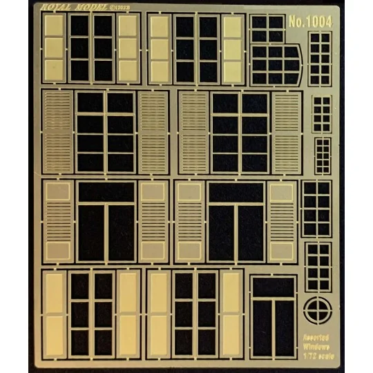 Windows assorted set, 1/72 - Royal Model RM1004