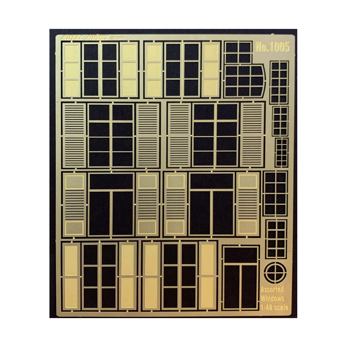 Windows assorted set, 1/48 - Royal Model RM1005