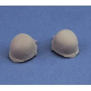 U.S. infantry helmets WWII - 2 pcs., 1/16 - Royal Model RM1006