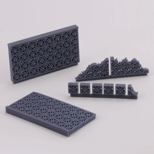 Railing for buildings Middle East 3D printed, 1/35 - Royal Model RM...