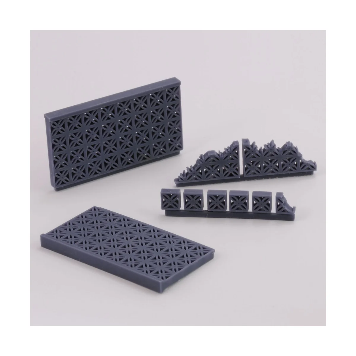 Railing for buildings Middle East 3D printed, 1/35 - Royal Model RM...