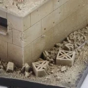 Railing for buildings Middle East 3D printed, 1/35 - Royal Model RM...