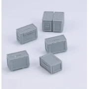 U.S. 50 Cal. Ammo Boxes, 1/16 - Royal Model RM1018