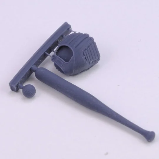 Baseball accessories set 3D printed, 1/16 - Royal Model RM1019