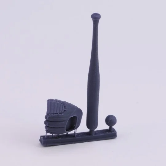 Baseball accessories set 3D printed, 1/16 - Royal Model RM1019