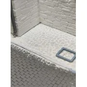 Cobblestone street base, 1/72 - Royal Model RM1026