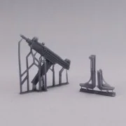 Uzi submachine gun-1 pcs. 3D printed, 1/16 - Royal Model RM1028
