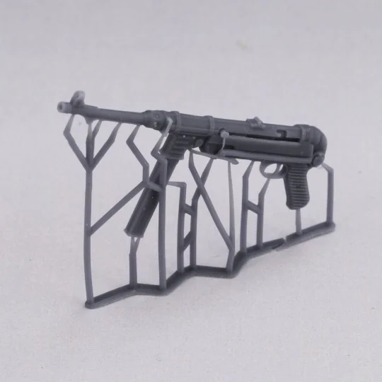 MP40 - 1 pcs. 'closed stock' 3D printed, 1/16 - Royal Model RM1029