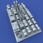 Tentpaks and bedrolls, 1/48 - Royal Model RM1032