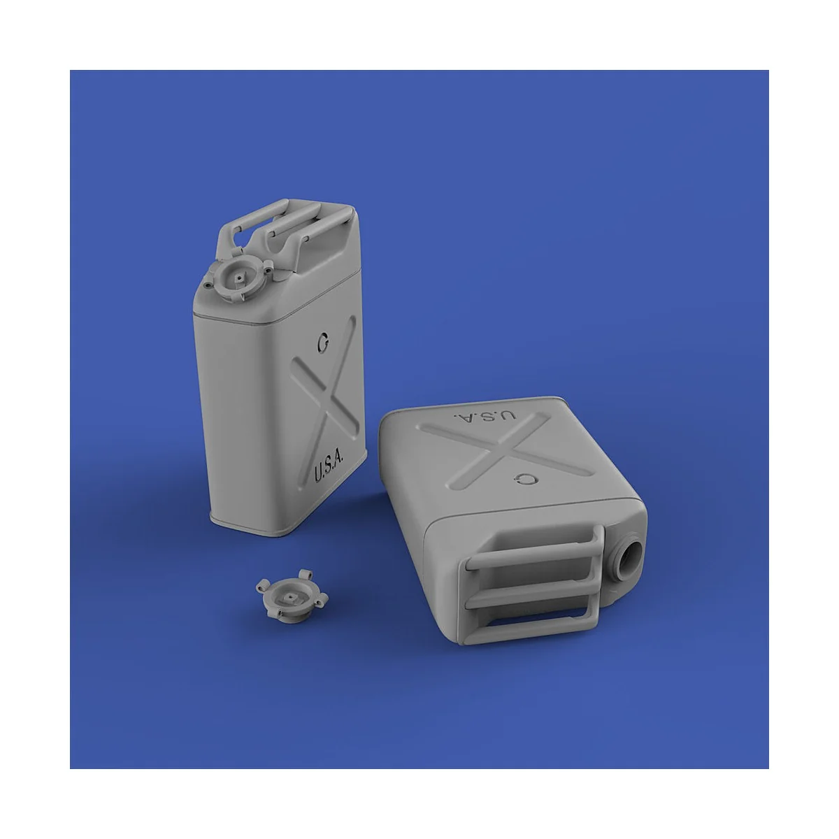 U.S. jerry cans-WWII 2 pcs, 1/16 - Royal Model RM1044