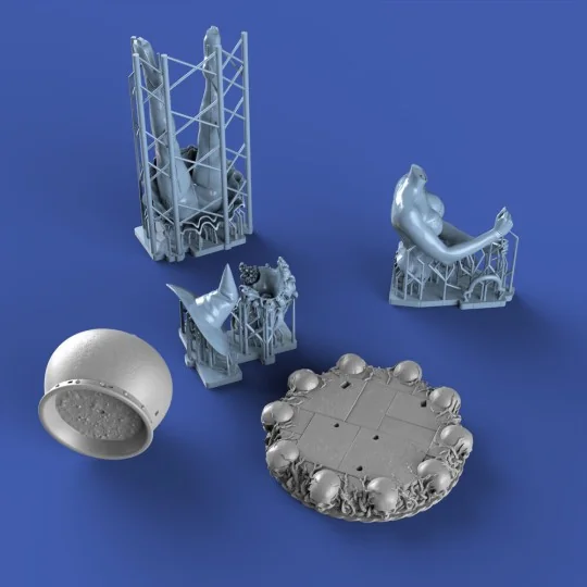 Witch Pinup Girl Halloween, 1/24 - Royal Model RM1108