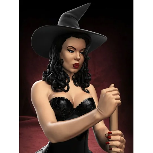 Witch Pinup Girl Halloween, 1/24 - Royal Model RM1108