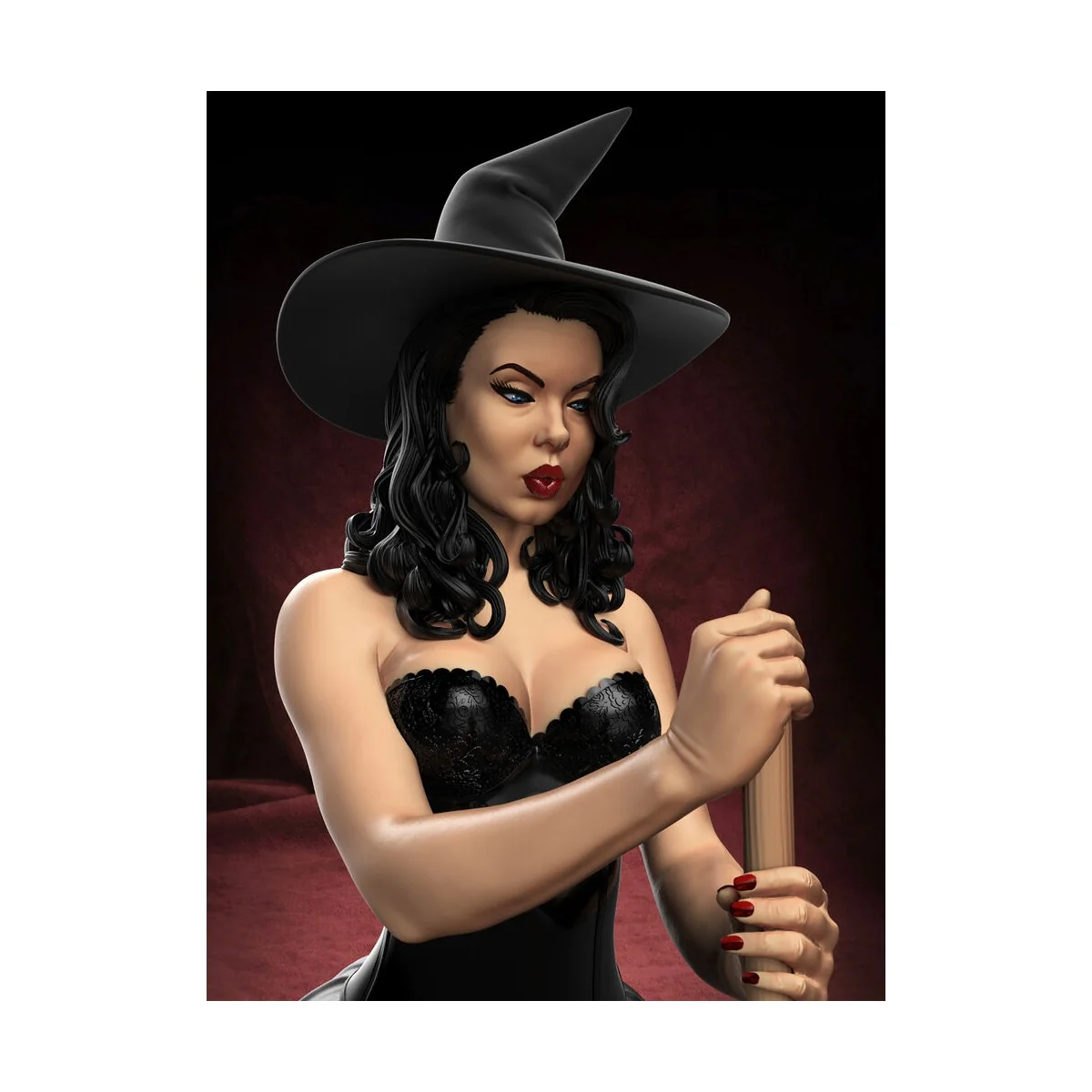 Witch Pinup Girl Halloween - Royal Model RM1108