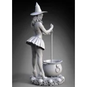 Witch Pinup Girl Halloween, 1/24 - Royal Model RM1108